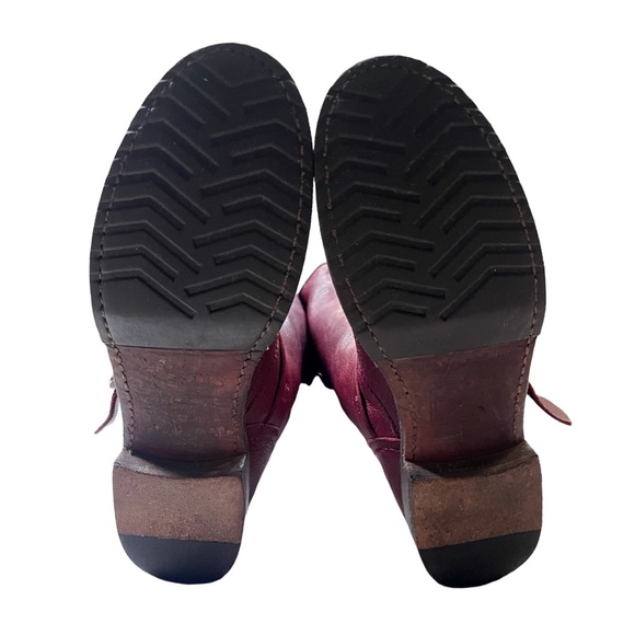 Frye Veronica Slouch Tall Boots in Oxblood Red, size 7.5 - Picture 10 of 13